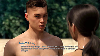 The East Block: Girlfriend Almost Caught Her Boyfriend Jerking His Dick While Watching a Girl on the Beach Ep 33