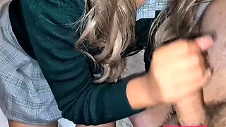 Teen Latina Caught Masturbating in School Bathroom Fucks Her