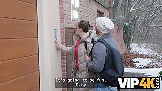 Vip4k. my cougar mummy loves to showing off her Big Boobs to my bf