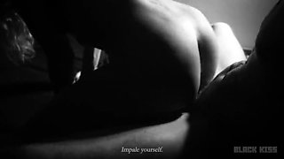 French MILF Morgane Riding Me Dirty Talk in Front of My Wife - Amateur Homemade Cuckold