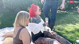 Watch tireless Cat Coxx's action