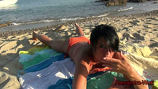 Free Fuck! Caught on the Beach!