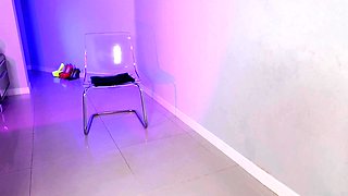 Big boobs webcam slut toys her asshole
