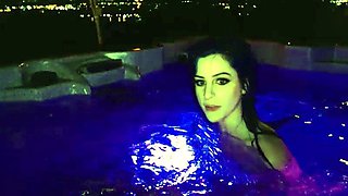 Hottest brunette solo webcam masturbation 2