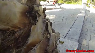 Throated bikini slut wants to be fucked rough