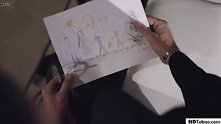 Naughty Old Man Knocks Up Hot Latina Babysitter - Alina Lopez & Dick Chibbles