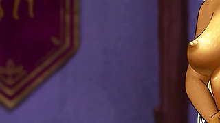 Busty Dragon Girl Gets Impregnated with a Hot Pussy Creampie - What a Legend! - Cartoon Animated Porn Game