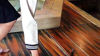 Dripping Uniform, Restrained in a Bathtub, off-campus Lesson