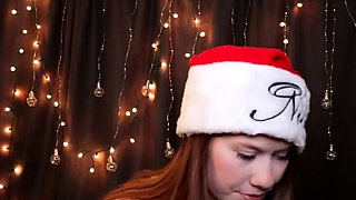 Ginger ASMR Christmas Try On Video