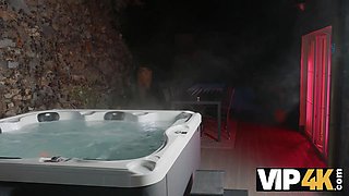 Vip4k. they used the pool as they satiated