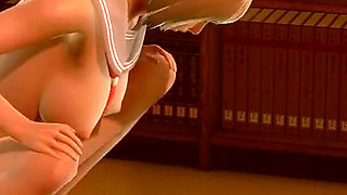 Beauty Chick Get Young Man Dick - 3D Animation