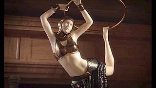 Futanari fantasy with sexy 3d animations featuring Loveskysan69real
