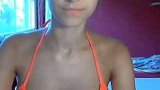 Amateur Blonde Teen Plays Solo with Toy Webcam Porn