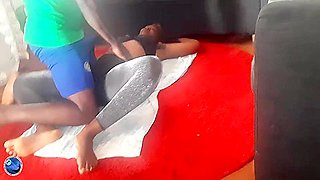 A Home Gym Coach Takes Out His Big Black Cock During Stretches And Fucks His Students 18+ Fat Ass - Morty Black Production