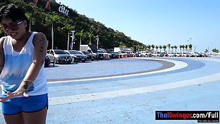 Skateboarding Fail Of Giant Donk Thai Cougar