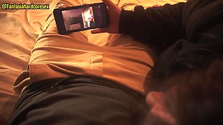 Stepsister Swallows After Movie in Teen Big-Cock Brunette Heat
