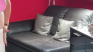 Mature Slut Drenches Pants in Hot Piss Flood