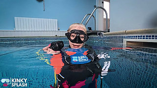 Scuba Retreat Day 2 - Sneaky Sparkly Plug Spotted by My Instructor