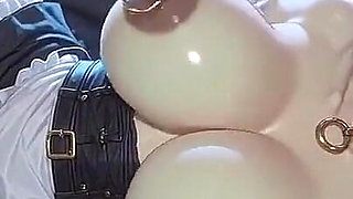 246 Cute Fantasy Woman Boobs Show, Ai Animation