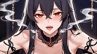 Gothic Vampire Waifu Solo Dungeon Self Pleasure Milk Squirt Wet Overflow Intense Orgasm Fantasy