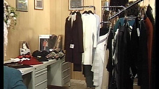 Chubby German Lady Tries Her Dress and Shows It to You