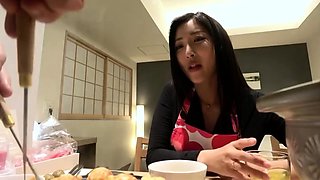 Asian japanese amateur has deep throat