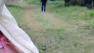 Wife Goes to the Park Without Panties to Show off!