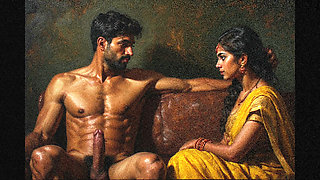 Indian gangbang wife gangbang by her husband and his friends