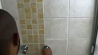 Took Dinner Home We Showered Using Our Bare Soap Hands It Seems the Dirty Bitch Touch on My Cock Before Bedtime - Jhodez1