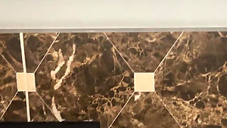 Merry Christmas! New Year's Eve Pissing Compilation! Yellow Urine and Dirty Pads! Female POV!