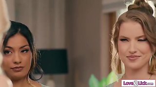 The Best, Karina Valentina And Big T - Lick The Bride To Become Maid Of Honor