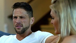 Stud Roman Todd gets analed by busty TS Tori Easton