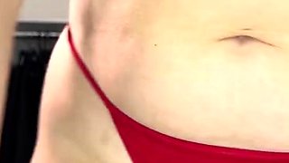 Amateur blondie solo anal masturbation