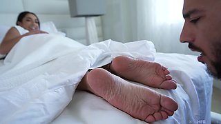 Losing Sleep Over Feet - Madison Wilde & Milan Ponjevic