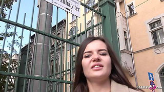 Petite Braces Teen Lizi Vogue I Pickup for Rough Casting Fuck