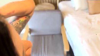 Mila Diaz owns the living apartment in the hottest, most