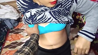 Indian Maid Caught Cleaning Room - Owner Fucks Teen 18yo Hardcore