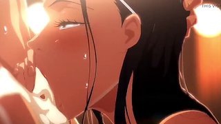 Hot 3D Anime Sex: Nami & Robin Uncensored Teen Doggy Style with Me chan
