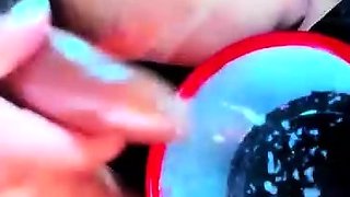 Gay muscley hunk solo shuffle