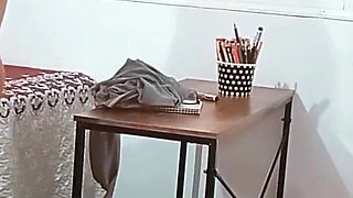 Private Teacher Has Sex in a Class at Her Best Friend's Stepson's House