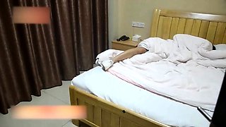 Sleeping girl foot worship