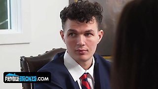 Hot step sisters gal ritche & Aubree Valentine become besties (step brothers parody) - sfw full video