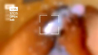 Ebony Gushing Squirt