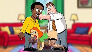 Hot Wife Cheats with BBC - Animated Cartoon Parody