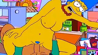 Marge Simpson lusty cheating wife
