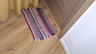Stepfather Is Cumming on My Panties