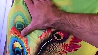 Blonde amateur MILF pov toys fingering shaved cunt