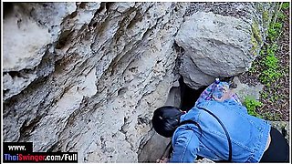 Public Sex In A Cave With Thai Milf Slut