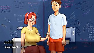 Car Toon - Looker Room Fun With Class Mate Summertime Saga Gameplay