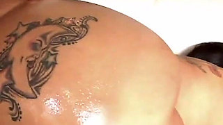 Black on Black Lesbian Fuck with a Strapon